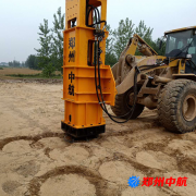 陕西省合阳至铜川高速公路装载机带液压夯实机施工案例